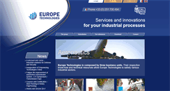 Desktop Screenshot of groupe-et.com
