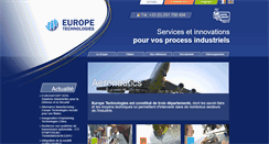 Desktop Screenshot of groupe-et.fr