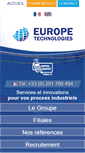 Mobile Screenshot of groupe-et.fr